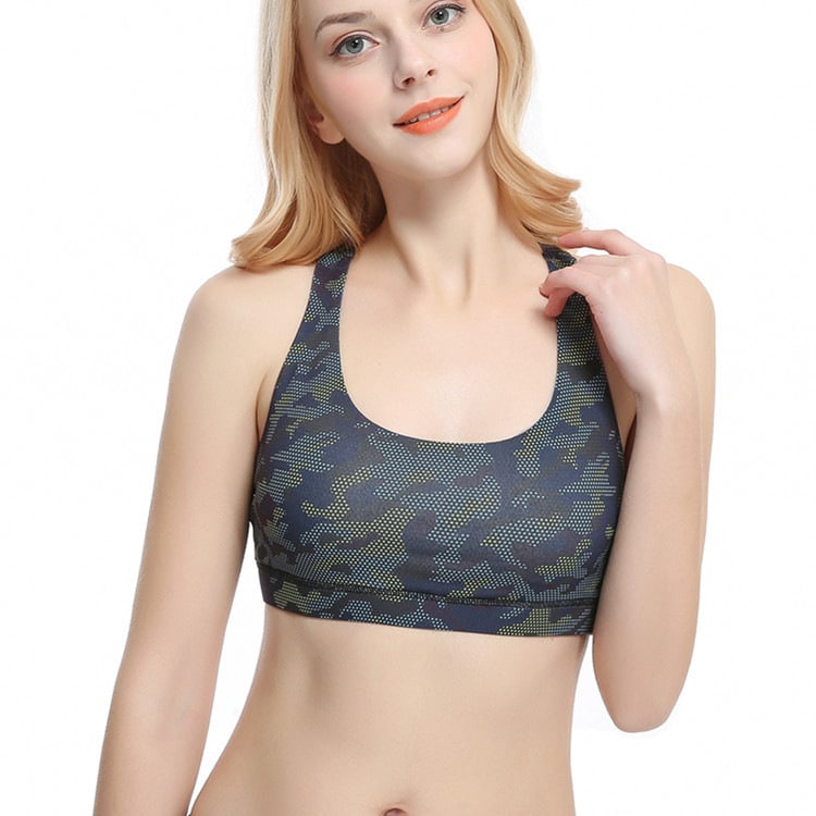 Women's Fitness Shockproof Bra - Mountainotes LCC Outdoors and Fitness