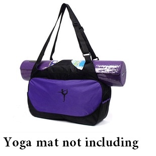 Yoga and Gym Bag with yoga mat holder