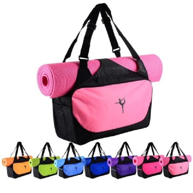 Yoga and Gym Bag with yoga mat holder