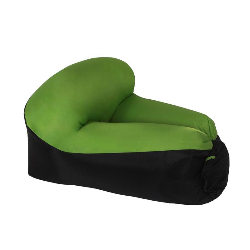Fast Inflatable Outdoor Lazy bag Air Sleeping Rest Chair Sofa Camping Portable Air Chair Beach Bed Air Hammock Chair