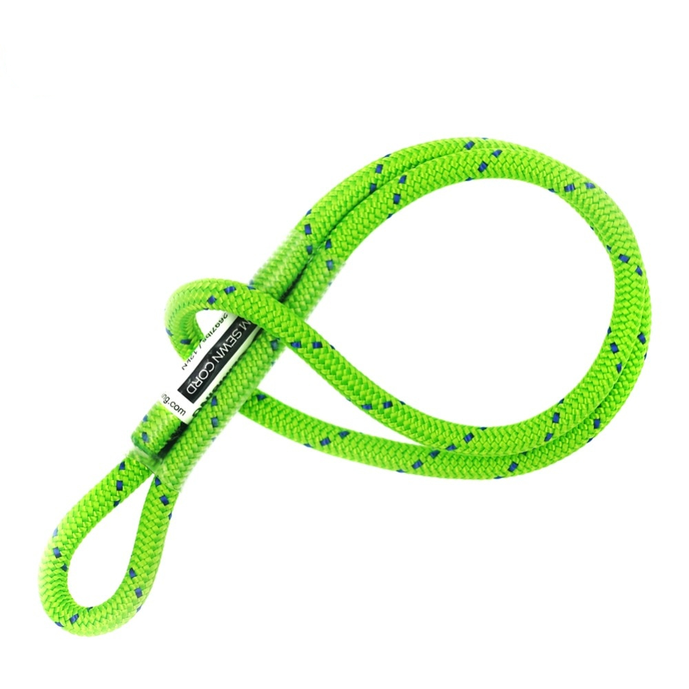 GM Climbing Equipment 12in Prusik Cord Polyester Tree Rock Climbing Rope 6mm for Belaying Mountaineering Caving Rescue