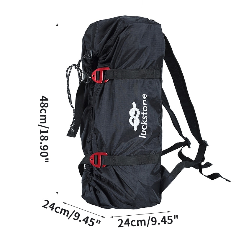 Outdoor Rock Climbing Rope Bag Climbing Gear Bag for Mountaineering Climbing Equipment Backpack Storage Bag with Shoulder Straps