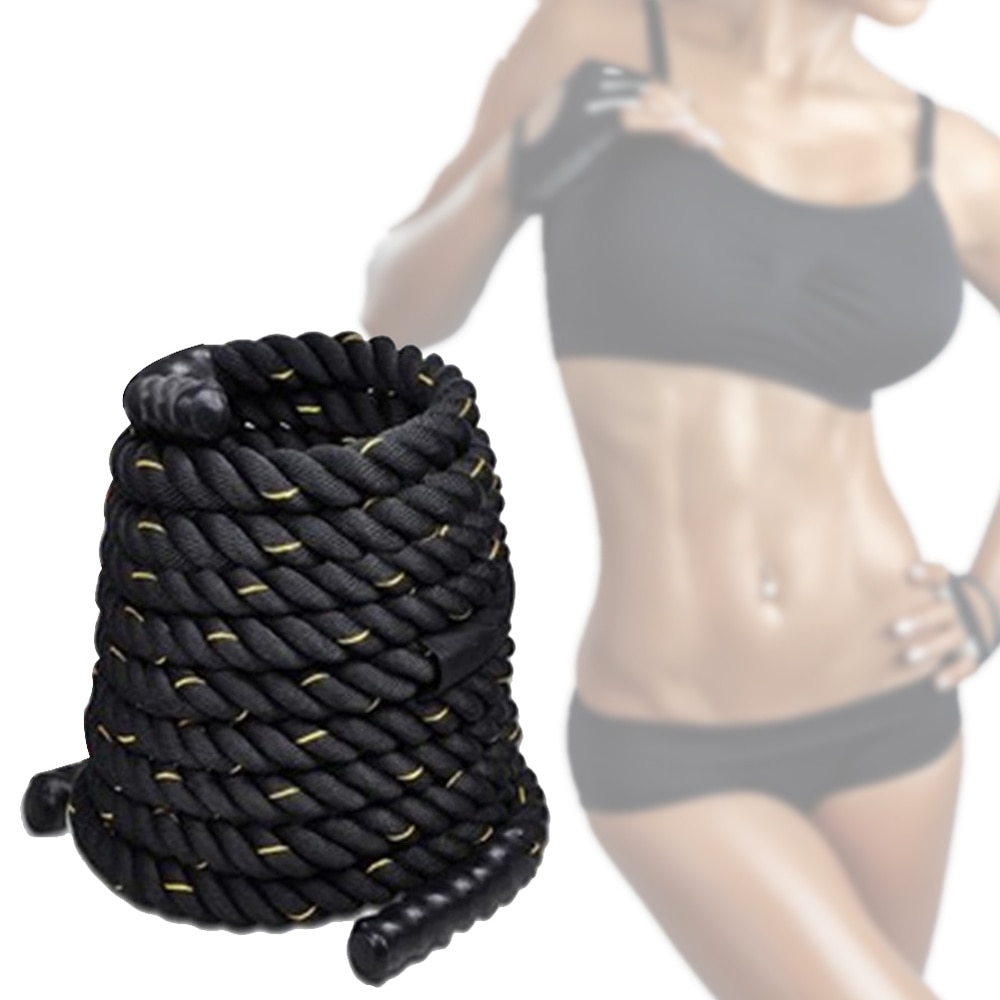 Heavy Undulation Battle Rope Workout Training Rope Bodybuilding Sport Fitness Equipment Slimming Fat Burning Muscle Exercise HWC