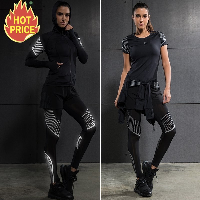 Women's Sports Suits 5pcs Clothes Set