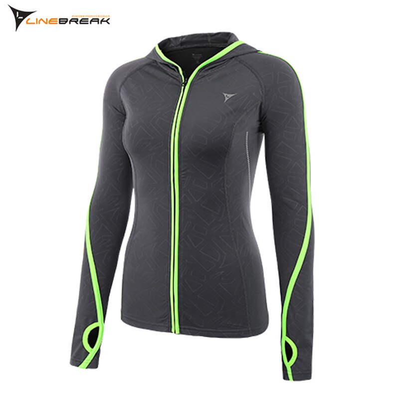 Women Sport Jackets Coats Running Fitness Zipper Jacket Long SleeveQuick Dry Gym Sweatshirts Slim Hoodies Coat Women's Clothes