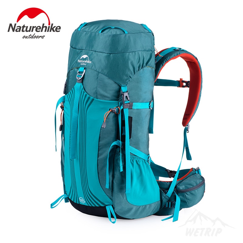 NatureHike Outdoor camping Bag 65L 55L Men Women Hiking Climbing rucksack CR Suspension NH Sport Bags Large Waterproof backpack