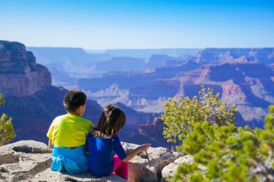 hiking with kids