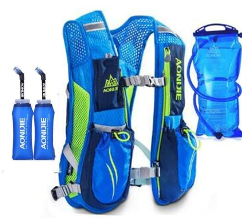 Running Marathon Riding Hydration Backpack With Optional Bottles