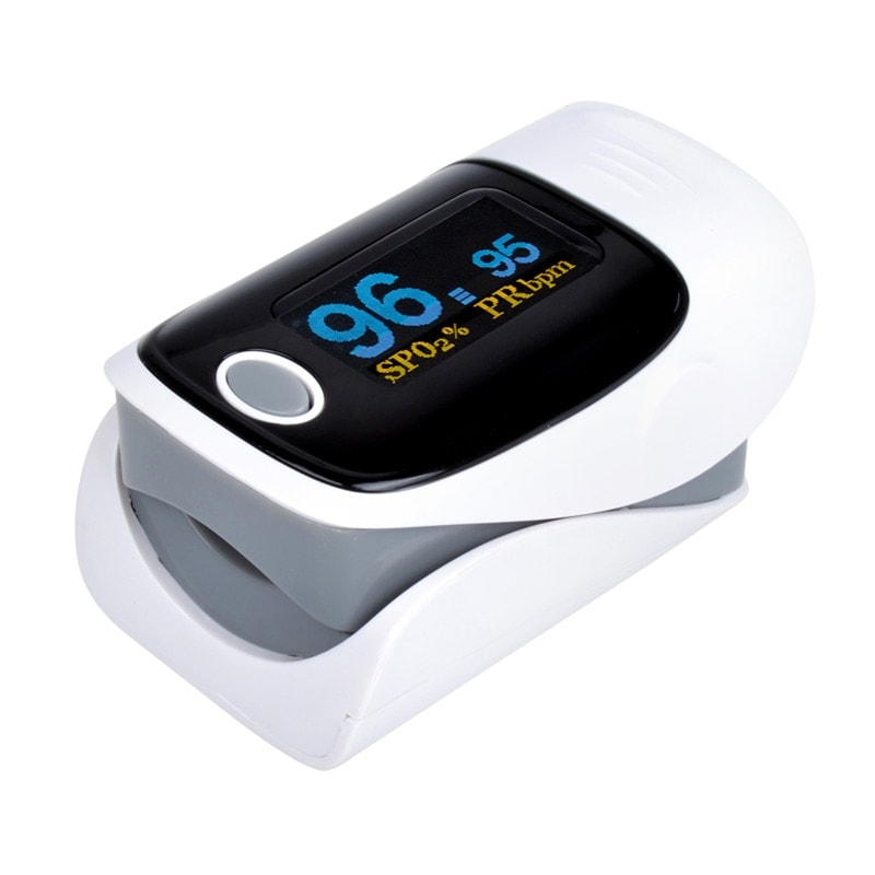 Digital finger oximeter, OLED pulse oximeter display pulsioximetro SPO2 PR oximetro de dedo,oximeter a finger with carrying case