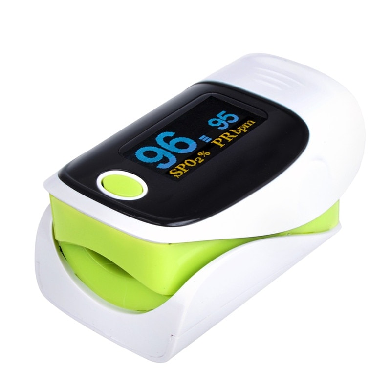 Digital finger oximeter, OLED pulse oximeter display pulsioximetro SPO2 PR oximetro de dedo,oximeter a finger with carrying case