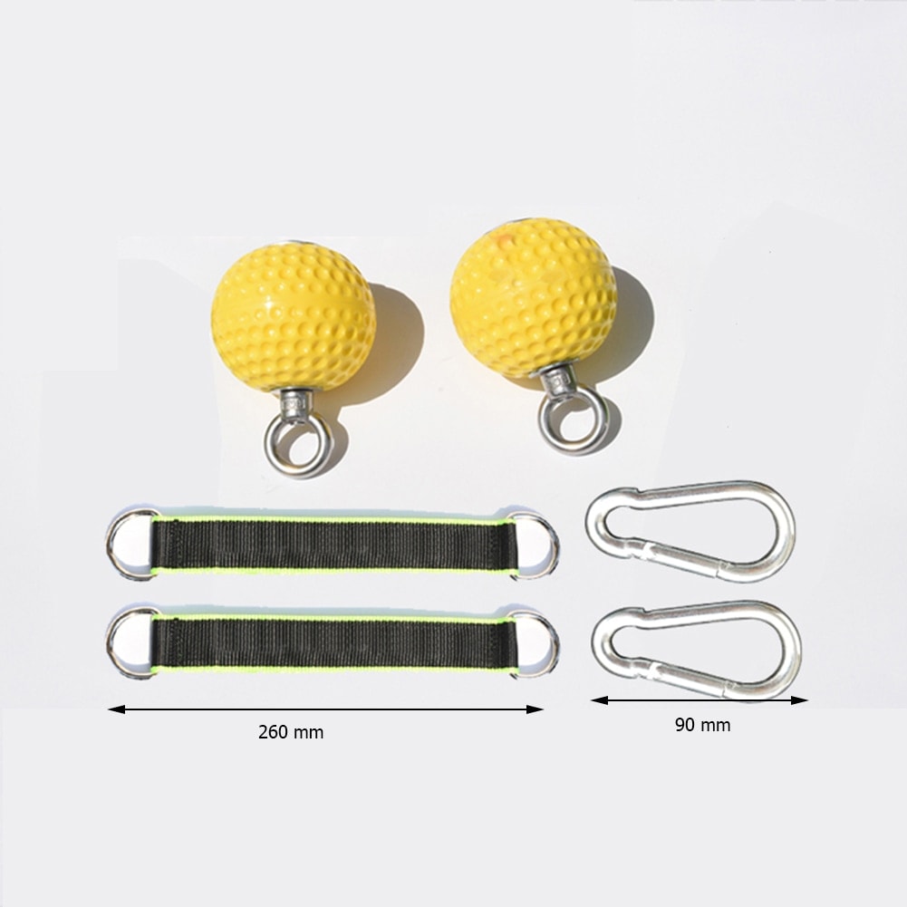 72/92mm Pull Up Balls Cannonball Grips for Finger Trainer Grip Strength Training Climbing Finger Training Hand Grip Ball Fitness