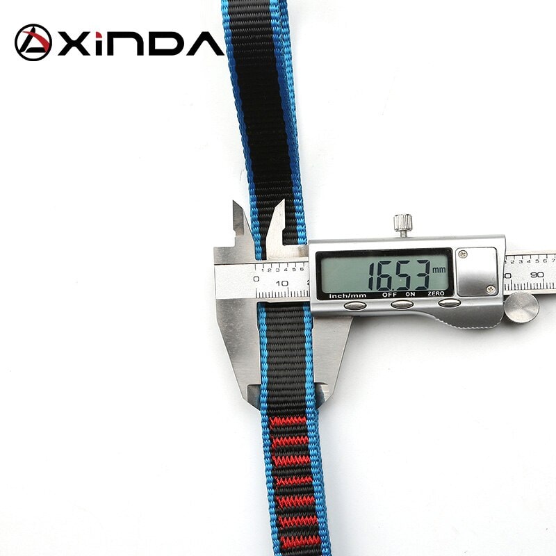 Xinda Outdoor Rock Climbing Belt Support Protective Sling High Strength Wearable Polyester Belts Moutaineering Equipment kits