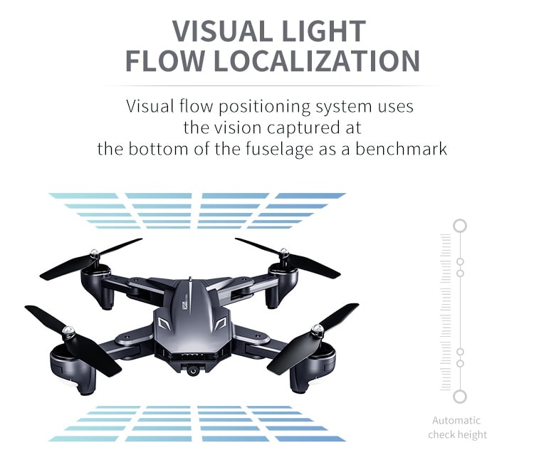 Folding Metal Drone with Dual Camera