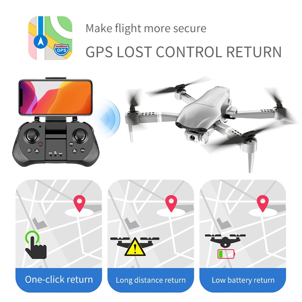2020 NEW F3 drone GPS 4K 5G WiFi live video FPV quadrotor flight 25 minutes rc distance 500m drone HD wide-angle dual camera