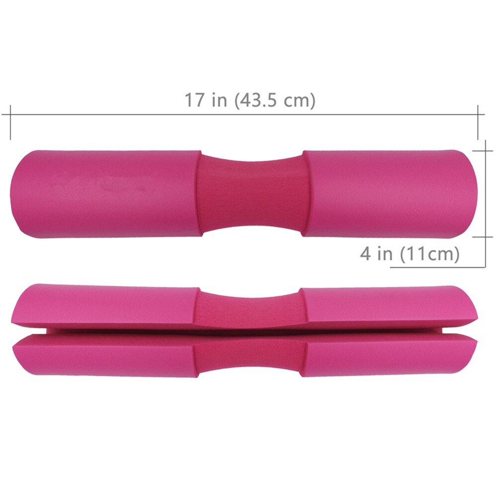 Gym Barbell Squat Pad for Bodybuilding Weightlifting Crossfit Lunges Workout Neck & Shoulder Protective Cushioned Hip Thrust Pad
