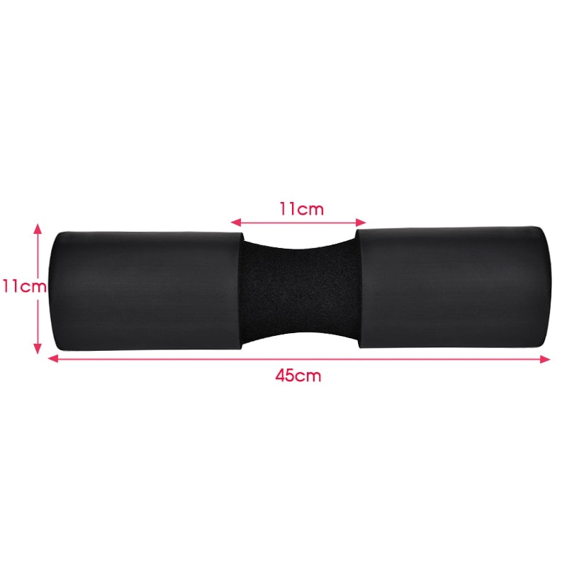 Barbell Pad Pull Up Squat Bar Shoulder Back Protect Pad Grip Support Weight Fitness Weightlifting