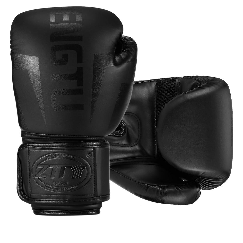 MMA Kick Boxing Guantes Mitts Fight Punch Mitts PU Guantes De