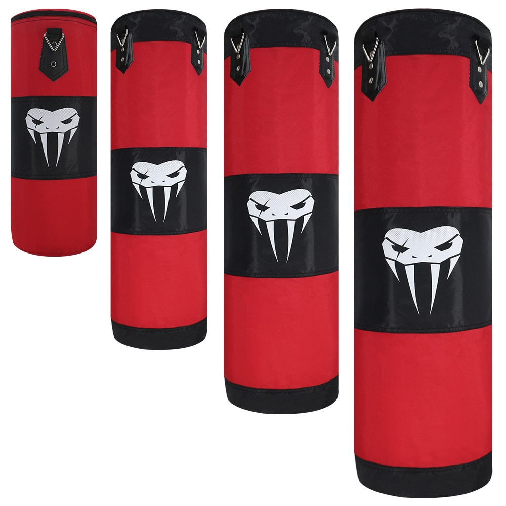 SOTF Boxing Sand Bag Empty Punching Bag Taekwondo Kickboxing mma Equipment Martial Arts Hanging Kick  Muay Thai Boxer Training