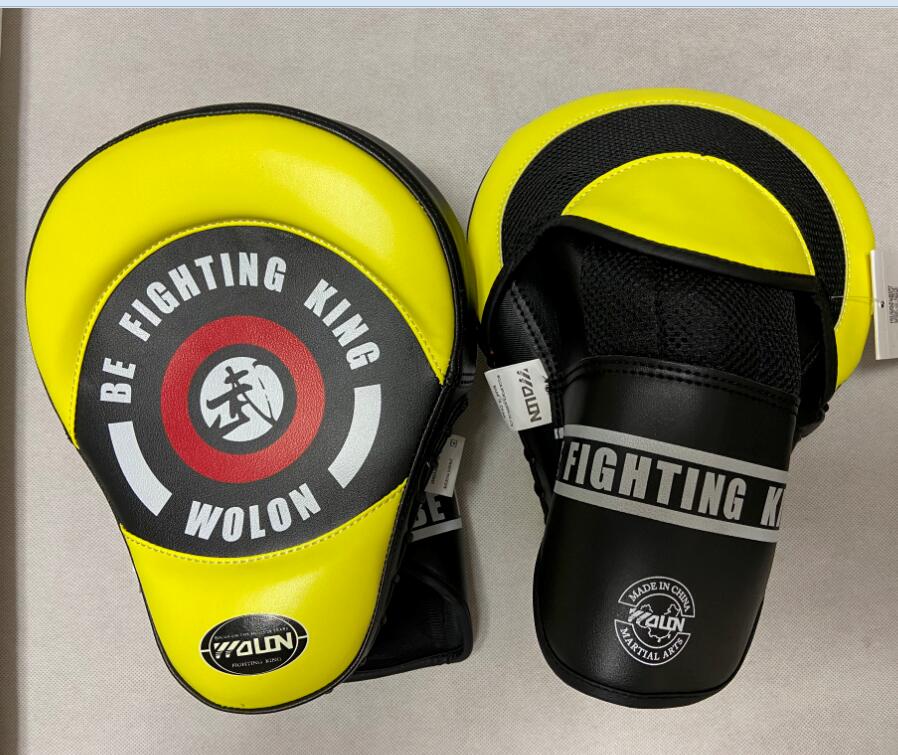 Wolon 1 Piece Sparring Muay Thai MMA Boxing Pads Punching Training Focus Mitts Strike Target Martial Arts Sanda Gear 2019 EO