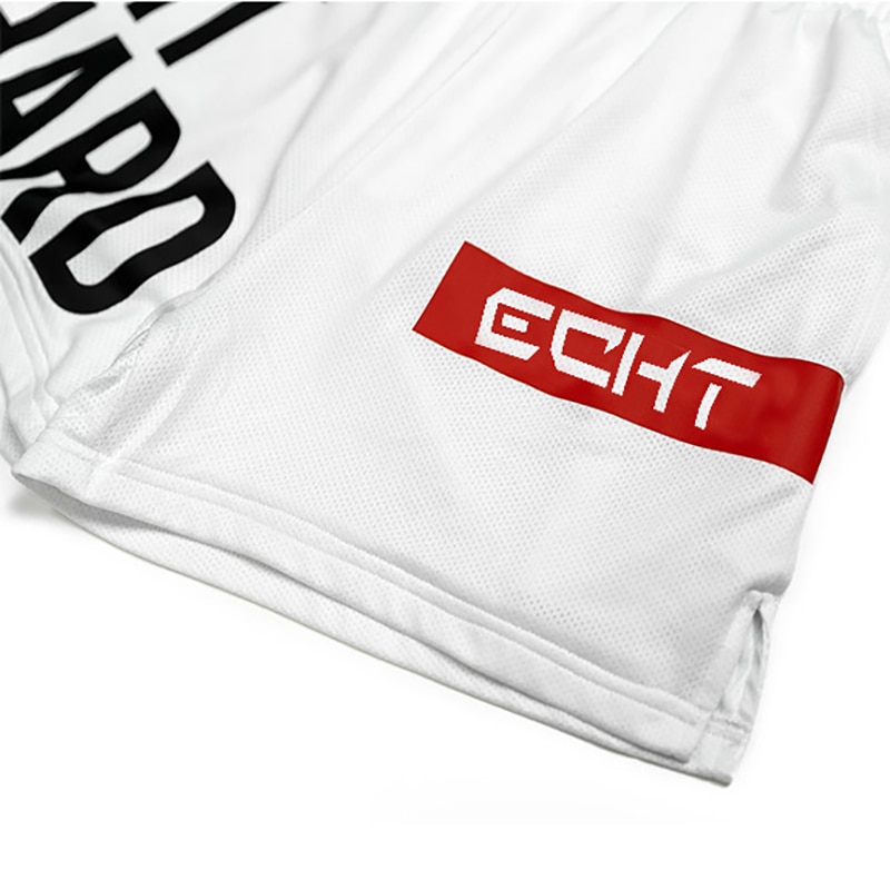 New Echt Quick-Drying Sports Shorts Men's Mesh Stretch Fitness Outdoor Training Muay Thai Shorts Breathable MMA Boxing Shorts