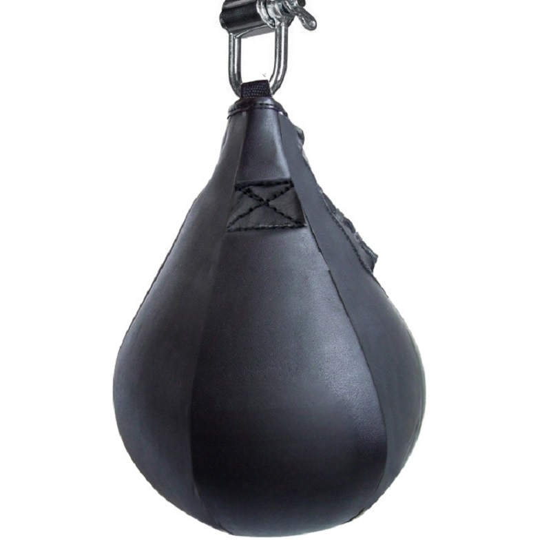 2019 Leather Boxing Punching Bag Speedball Ceiling Ball Sport Speed Bag Punch Exercise Fitness Training Ball
