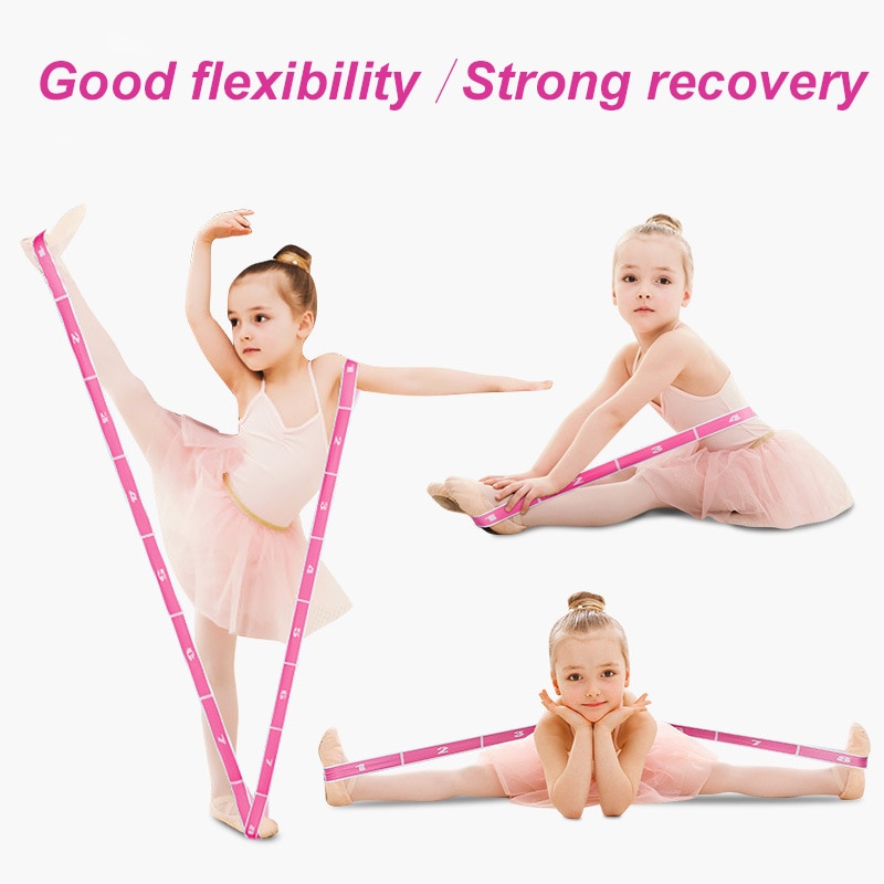 Professional Gymnastics Adult Latin Training Band Pilates Yoga Stretch Fitness Products Yoga Belt Yoga Supplies Exercise Bands