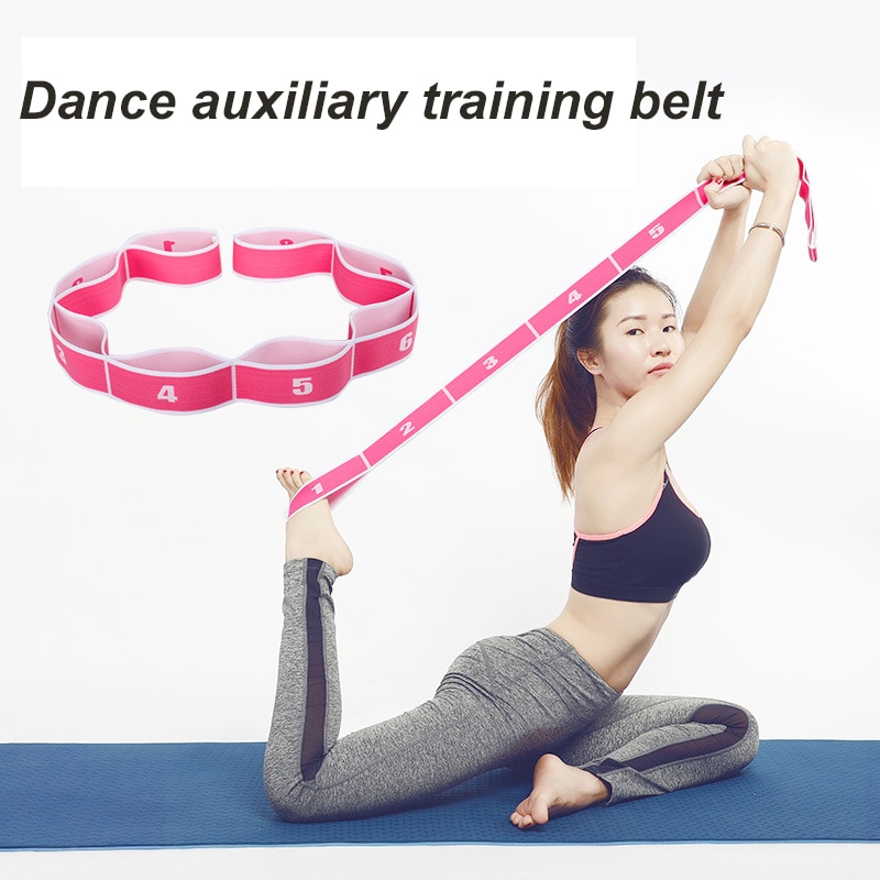 Professional Gymnastics Adult Latin Training Band Pilates Yoga Stretch Fitness Products Yoga Belt Yoga Supplies Exercise Bands