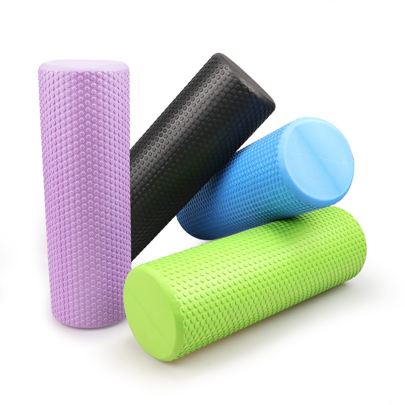 30/45/60CM Yoga Foam Roller High-density EVA Muscle Roller Self Massage Tool for Gym Pilates Yoga Fitness Gym Equipment