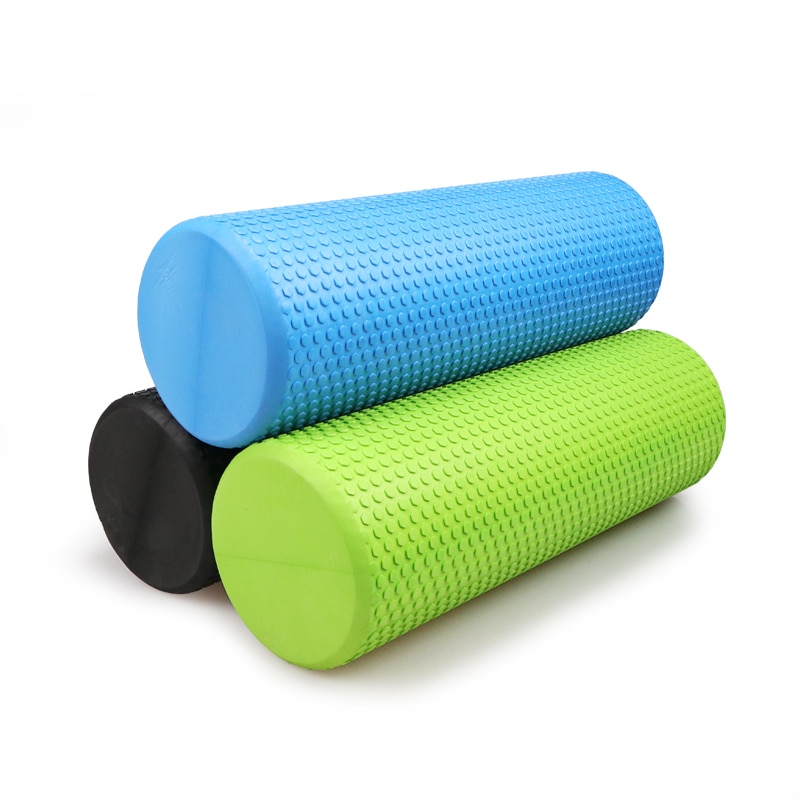 30/45/60CM Yoga Foam Roller High-density EVA Muscle Roller Self Massage Tool for Gym Pilates Yoga Fitness Gym Equipment