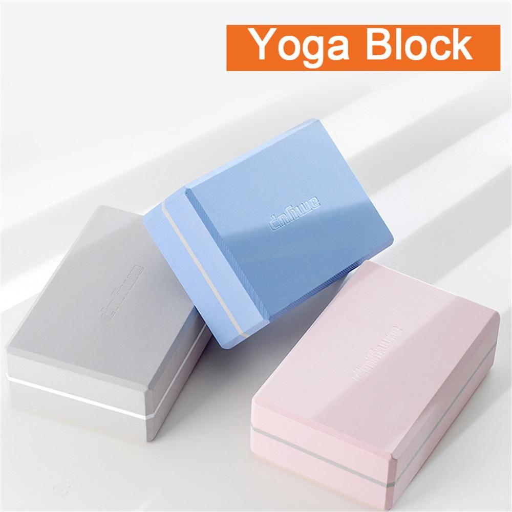 EVA Yoga Bricks Exercise Workout Brick Training Exercise Fitness Yoga Bolster Pillow Stretching Body Shaping Support Foam Block