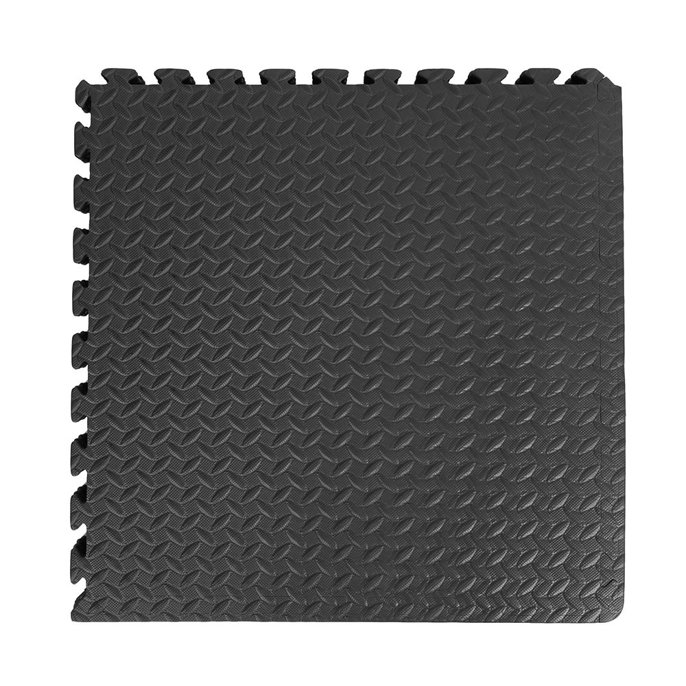 12PCS 30*30cm EVA Leaf Grain Floor Mats Gym Floor Mat Splicing Mats Patchwork Rugs Thicken Shock For Gym Fitness Room Workouts