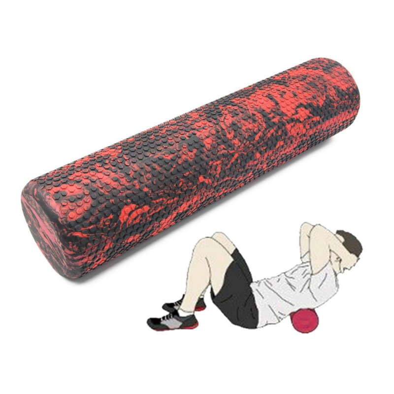 60/45cm Yoga Column Yoga Block Pilates Eva Foam Roller Massage Roller Muscle Tissue for Fitness Gym Yoga Pilates Sports