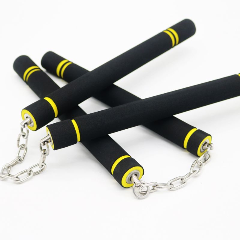 Children Adult Sponge Nunchaku Beginners Practice Martial Arts Foam Stick 448C