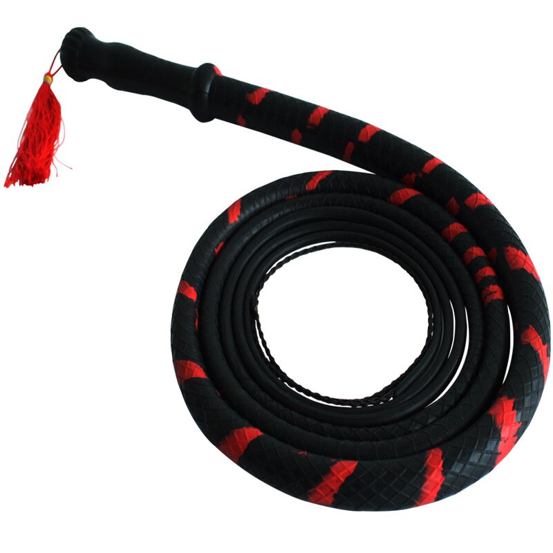 Kung Fu Whip Integrated Rubber Whip Martial Arts Fitness Whip Kung Fu Weapons