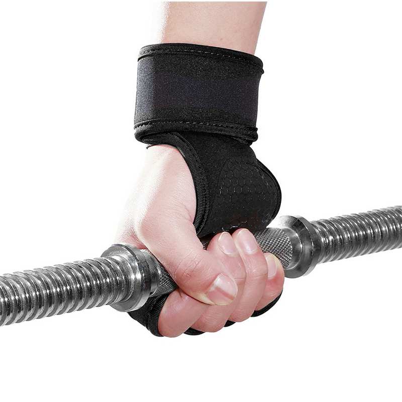 1pair Women Men Grip Training Sports Gym Anti Slip Fitness Gloves