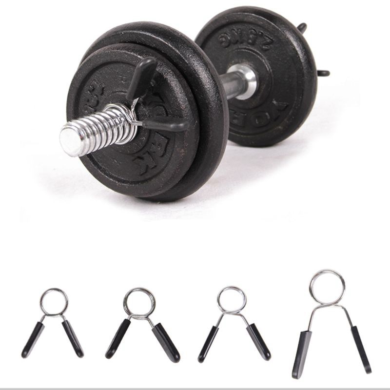 1 Piece 25/28/30 Spinlock Collars Barbell Collar Lock Dumbell Clips Clamp Weight lifting Bar Gym Dumbbell Fitness Body Building