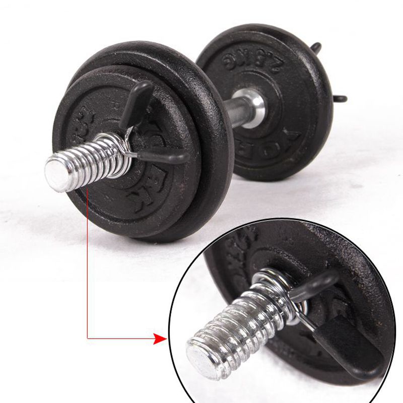 1 Piece 25/28/30 Spinlock Collars Barbell Collar Lock Dumbell Clips Clamp Weight lifting Bar Gym Dumbbell Fitness Body Building