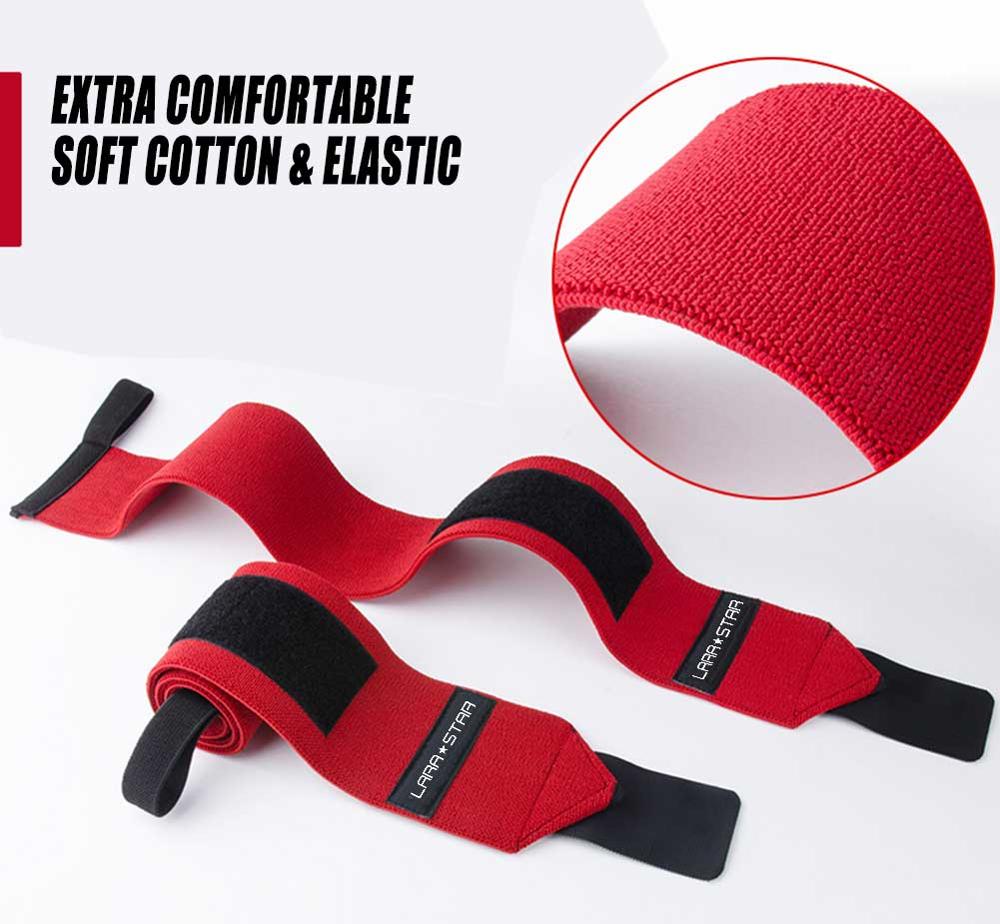 Gym Weight lifting Arm Blaster  Wrist Wraps Support  Arm Curl Blaster for Bicep BodyBuilding and Muscle Strength Gains