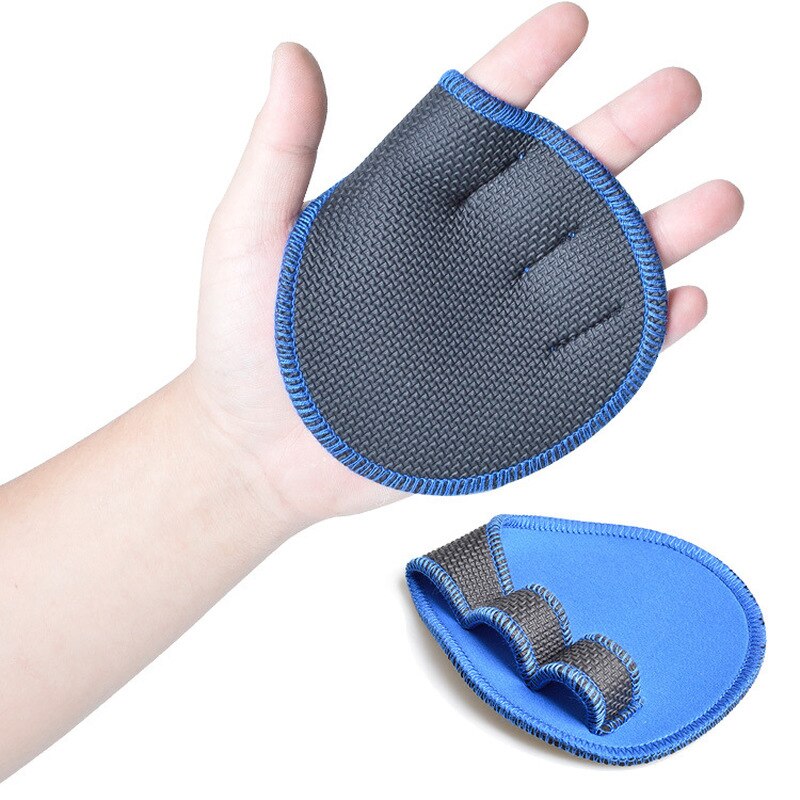 1 Pair Unisex Anti Skid Weight Lifting Training Gloves Fitness Sports Dumbbell Grips Pads Gym Bench Press Hand Palm Protector