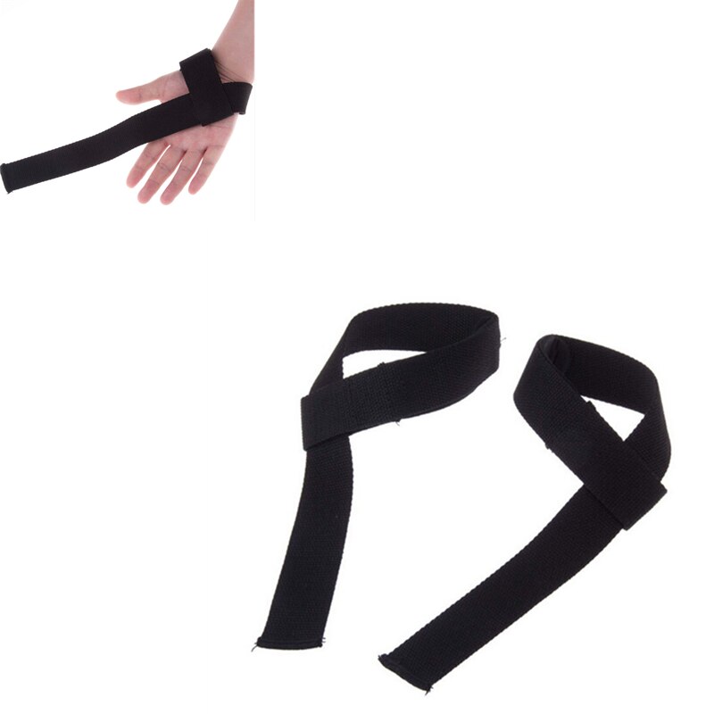 Weight Lifting Hand Wrist Bar Support Strap Brace Support Gym Straps Weight Lifting Wrap Body Building Grip Glove 1PC