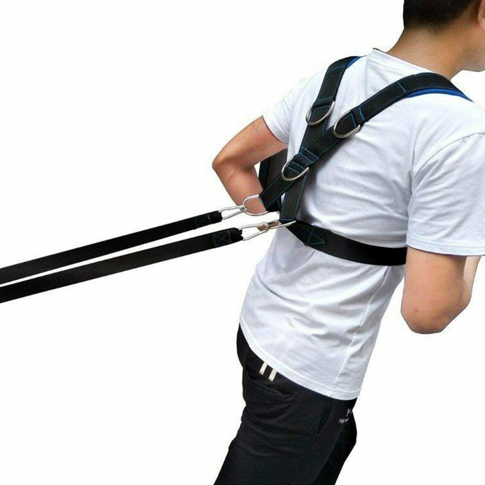 Home Gym Fitness Body Trainer Sled Harness Vest Speed Running Strength Harness Strong Harness Fitness Exercise Equipment