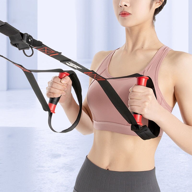 JOINFIT Fitness Household Hanging Trainer Straps Pull rope Gym Workout Sport Home Fitness Equipments