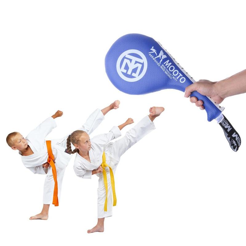 Taekwondo Foot Target Makivara Kids Adult Boxing Sanda Training Hand Kick Target Muay Thai Foot Kick Boxing Speed Punching Bag