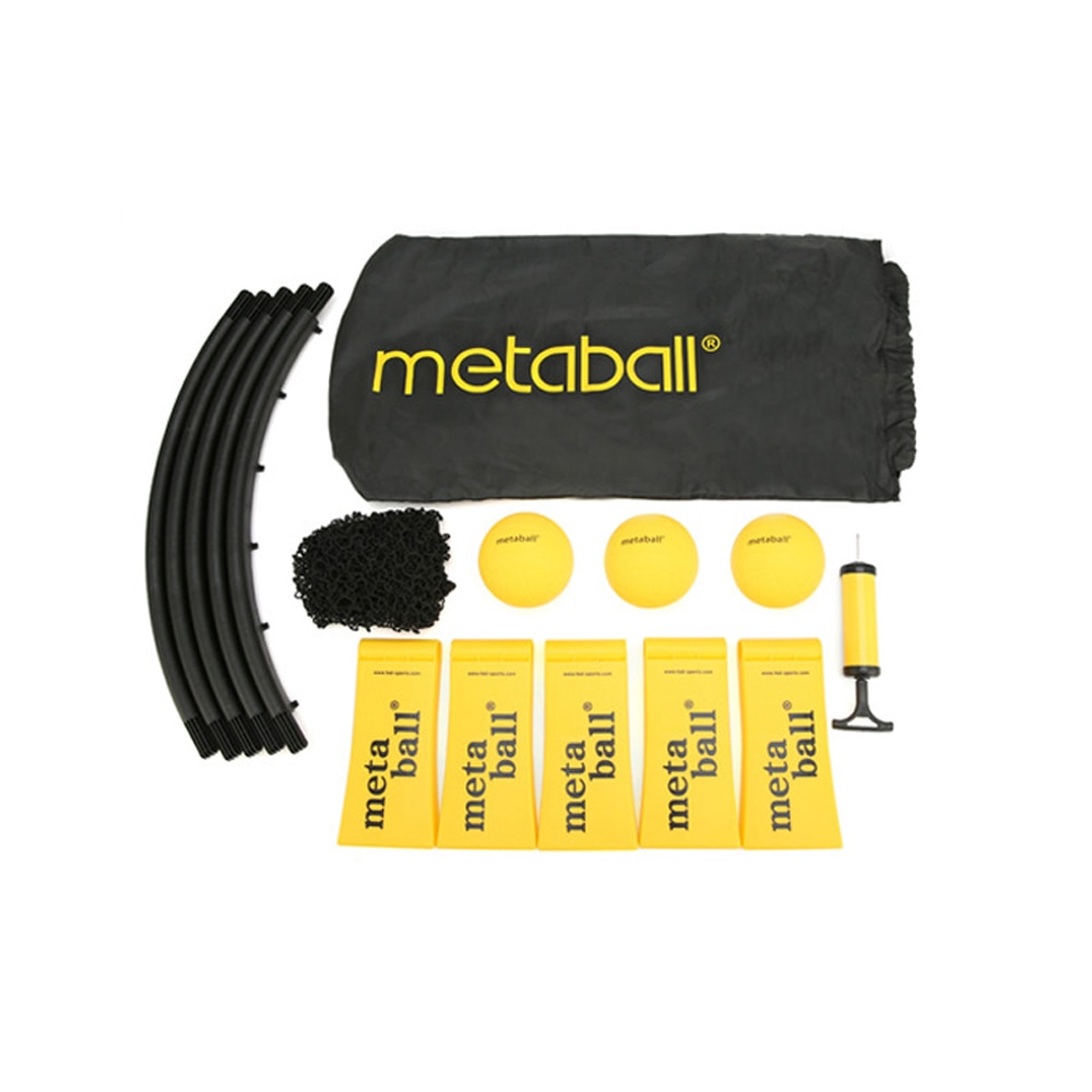Mini Beach Volleyball ball Game Set Outdoor Team Sports Lawn Fitness Equipment Net With 3 Balls Volleyball Net 4PCS Spikeball