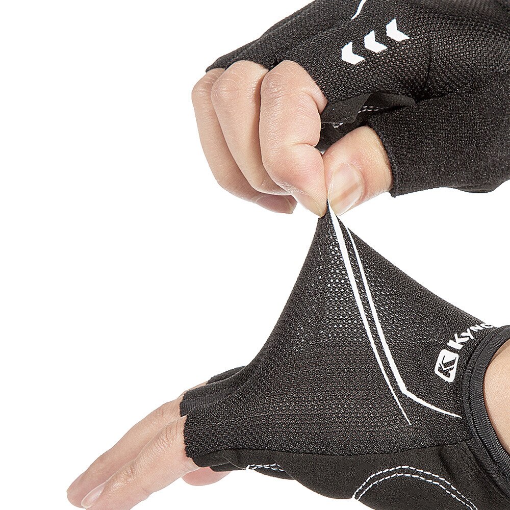 Half Finger Body Building Fitness Gym Gloves Crossfit Weight Lifting Gloves women Men Bike Cycling Gloves Barbell Dumbbell black