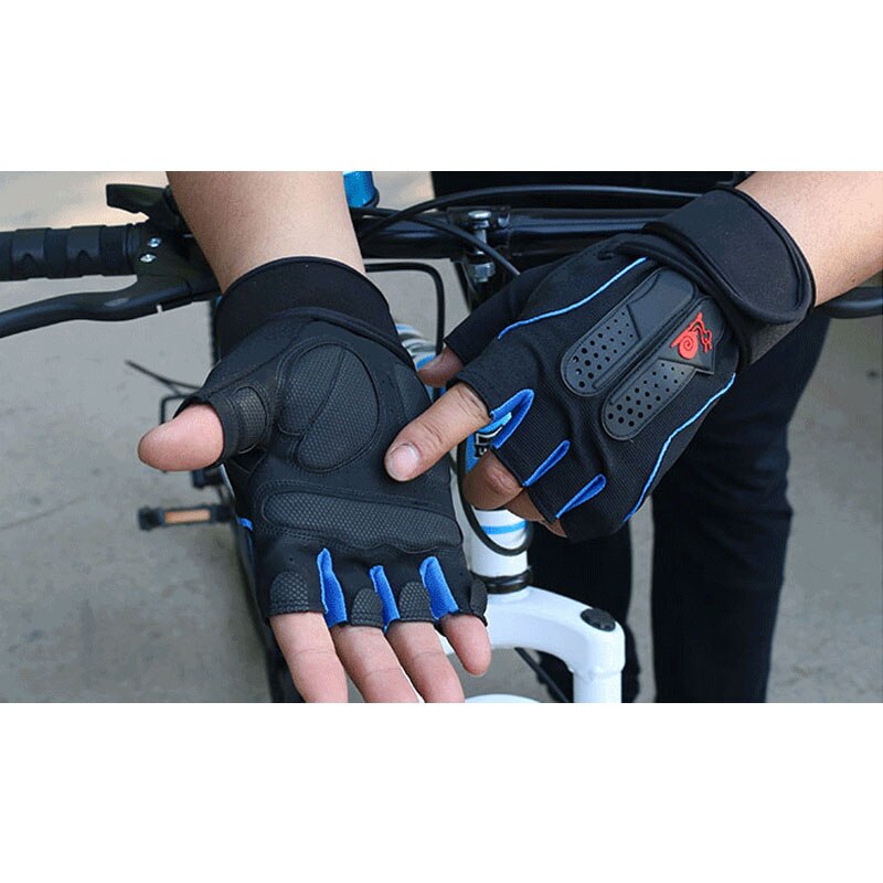 Fitness Cycling Gloves Half Finger Men Women Breathable wrist support Gym Dumbbell Weightlifting Gloves Sport Training Gloves