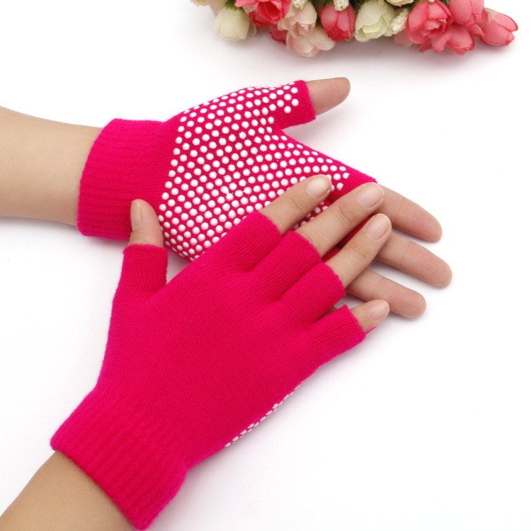 Yoga Sports Gloves WorthWhile For Women Men Gym Fitness Non Slip Training Workout Bodybuilding Half Finger Hand Protector