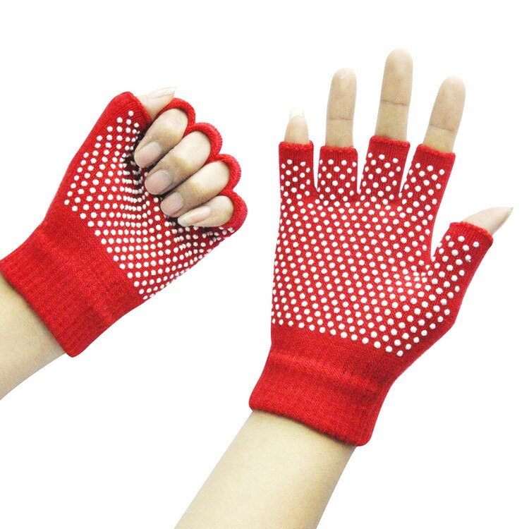 Yoga Sports Gloves WorthWhile For Women Men Gym Fitness Non Slip Training Workout Bodybuilding Half Finger Hand Protector