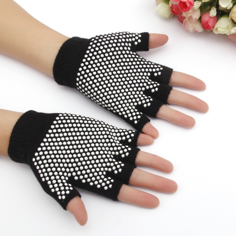 Yoga Sports Gloves WorthWhile For Women Men Gym Fitness Non Slip Training Workout Bodybuilding Half Finger Hand Protector