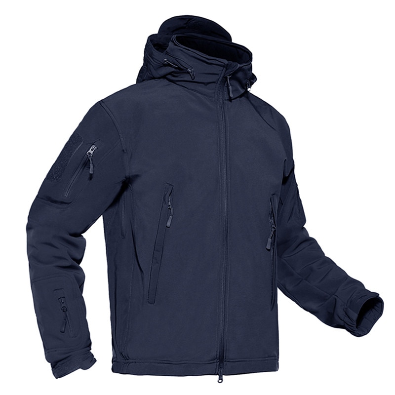 WOLFONROAD Men Tactical Military Jackets Softshell Hiking Jacket Coat Outdoor Sport Clothes Waterproof Windproof Winter Jacket